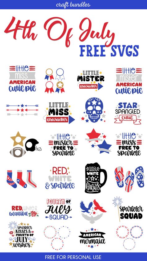 4th Of July Cricut Projects, Cricut Svg Files Free, Sublimation Ideas, 4th Of July Svg, July Decor, Happy Fourth Of July, Cricut Projects Beginner, Summer Svg, Sticker Ideas