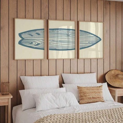 Set Of 3 Surfboard Summer Beach Art Canvas Poster Print Coastal House Tropical Decor Surf Art Painting Minimalist Wall Picture For Living Room,Bedroom,Home Decoration,Gift,Unframed for Sale Australia| New Collection Online| SHEIN Australia Surfer Room Aesthetic, Surfboard Room Decor, Surf Room Aesthetic, Surf Room Ideas, Surfboard Room, Surfer Girl Room, Surf Art Painting, Surfer Girl Bedroom, Surfer Room