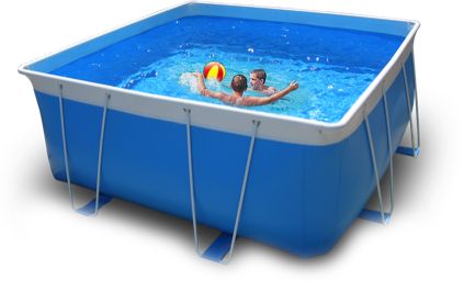 EZ Pools are the very Best Portable Pools Stock Pools, Portable Swimming Pools, Wooden Pool, Portable Pools, Cheap Pool, Diy Swimming Pool, Mini Pool, Above Ground Pool Decks, Diy Pool