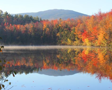 Reflections of Mount Monadnock in New Hampshire 7Oct16 New Hampshire, Hampshire, Favorite Places, Natural Landmarks