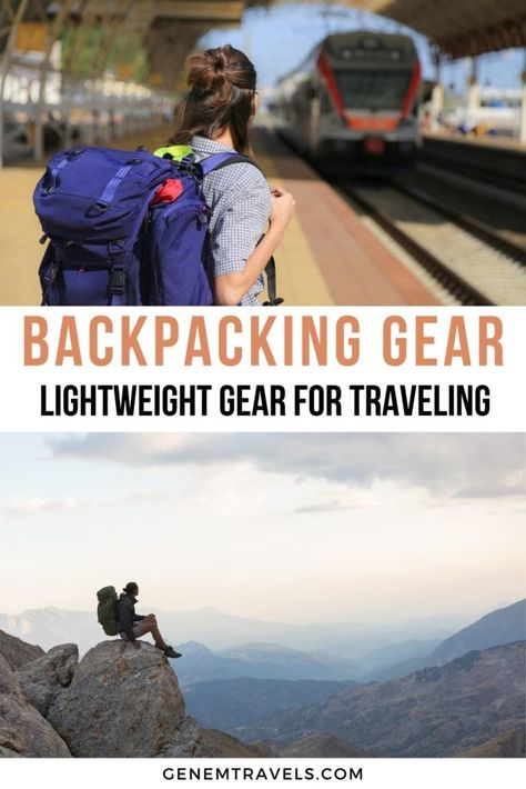 Planning a backpacking trip? Have no idea which items are essential and which not? Here is a guide of backpacking gear essentials, which will be neccesary in any adventure. Most importantly all these items are lightweight as the saying says he who travels light, travels happily. Check out lightweight backpacking gear list and go on an adventure! Lightweight Camping Gear, Lightweight Backpacking Gear, Backpacking Pack, Backpacking Gear List, Backpacking Essentials, Backpack Through Europe, Outdoor Adventure Gear, Gear List, Solo Travel Tips