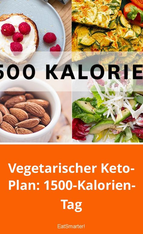 Vegetarischer Keto-Plan: 1500-Kalorien-Tag. Ernährungsplan, ketogen und vegetarisch, zum Abnehmen | eatsmarter.de #ernährungsplan #keto #ketogen #vegetarisch #diät #abnehmen #abnehmplan #gesunderezepte #abnehmrezepte Paleo Diet Meal Plan, Keto Plan, Vegetarian Keto, Low Carb Paleo, Ketogenic Diet Recipes, Nutrition Program, Diet Meal Plans, Keto Meal Plan, Keto Diet Plan