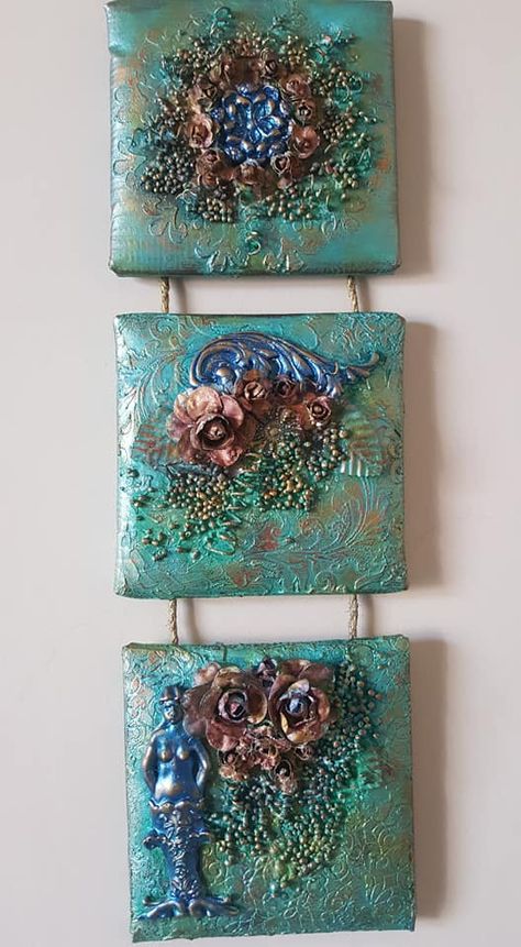 Mixed Media Wall Art Diy Ideas, Multimedia Collage Mixed Media, Mix Media Art Ideas, Collage Art Mixed Media Ideas, Mixed Media Canvas Ideas, Mixmedia Art Ideas, Mixed Media Canvas Collage, Steampunk Mixed Media Art, Easy Canvas Painting Ideas