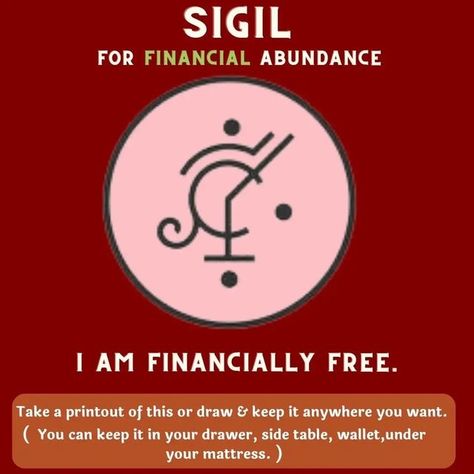 Unlimited Abundance Symbol, Sigil To Attract Customers, Kclaunec Sigil, Where To Put Sigils, Sigils Money, Sigil For Luck And Money, Abundance Sigil, Protection Sigils, Money Spells That Work