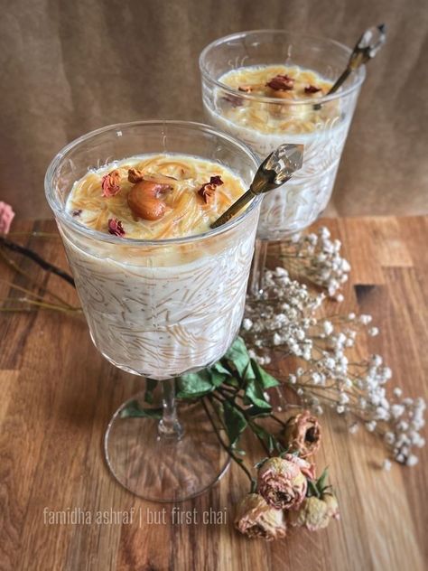 Pudding With Condensed Milk, Vermicelli Pudding, Semiya Payasam, Recipe With Condensed Milk, Vermicelli Recipes, Condensed Milk Recipes, Festive Desserts, Flavored Milk, Indian Desserts