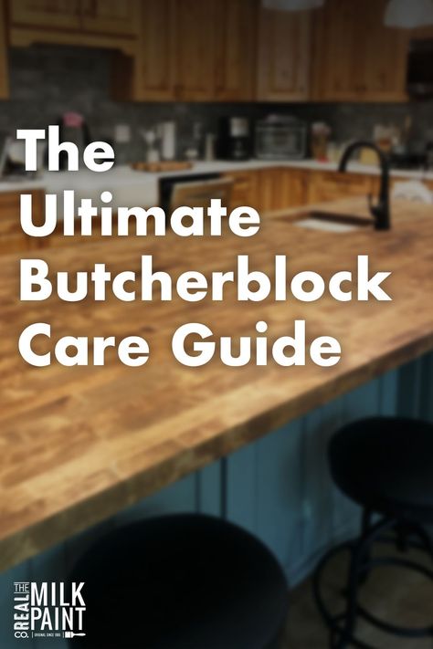 Butcher Block Oil vs Mineral Oil vs Conditioner, which one to choose to keep the beauty and functionality of your boards and kitchen needs from fading away. Birch Butcher Block Countertops, Milk Paint Colors, Real Milk Paint, Butcher Block Oil, Foam Paint, Kitchen Needs, Wood Pedestal, Butcher Block Countertops, Wood Oil