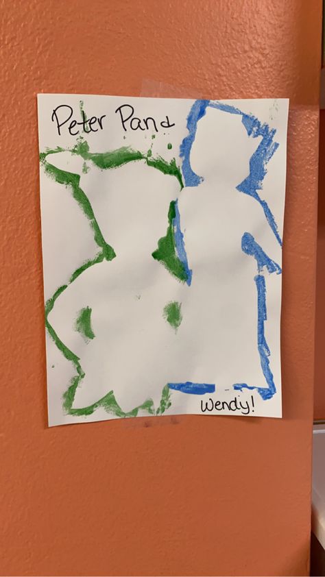 Peter Pan Crafts Preschool, Peter Pan Crafts, Peter Pan Art, Preschool Classroom, Peter Pan, Preschool Crafts, Art Lessons, Preschool, Art