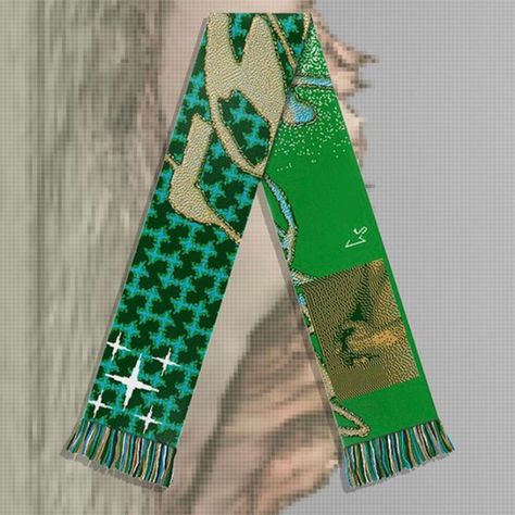 Look what I just found on Depop 🙌 https://depop.app.link/dCy2DdhL3lb Scarf Graphic Design, Y2k Sparkle, Graphic Scarf, Football Scarf, Printed Scarves, Sparkle Design, Poster Layout, Patterned Scarves, Band Merch