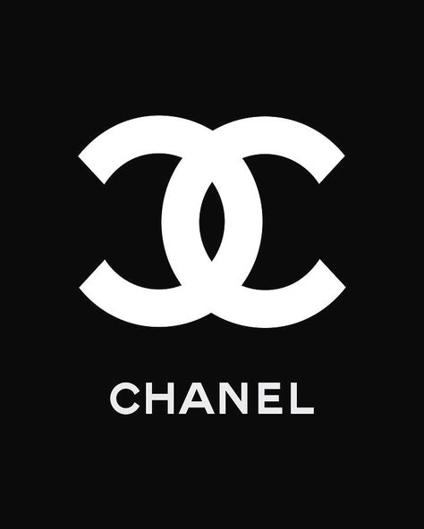 Chanel Inspired Room, Chanel Background, Chanel Stickers, Chanel Illustration, Gold Chanel Logo, Chanel Art Print, Vinyl Paintings, Chanel Poster, Louis Vuitton Iphone Wallpaper