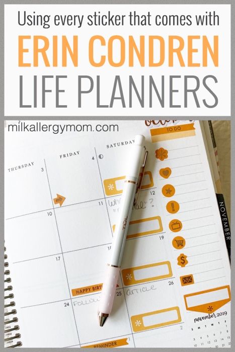 Erin Condren Life Planner Monthly Page, Sticker Themes, Planner Monthly Layout, Planners Ideas, Erin Condren Daily Duo, Planning Life, Couponing 101, Erin Condren Planner Stickers, Small Business Planner