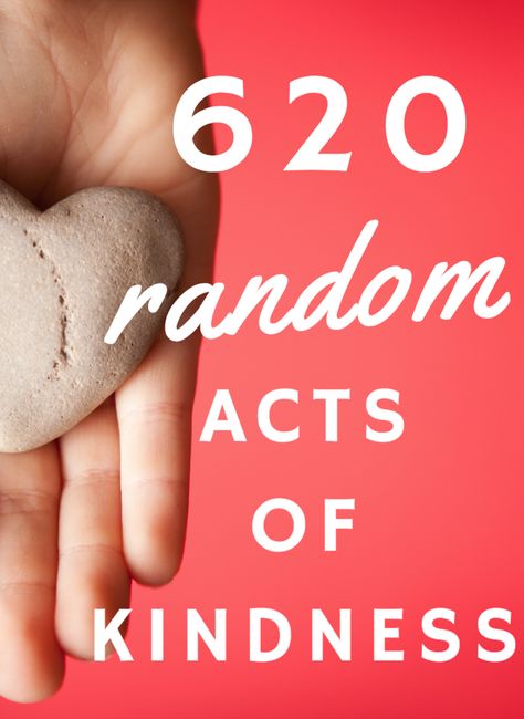 620 Random Acts Of Kindness: Inspiration For The Entire Family #WorldKindnessDay Community Service Ideas, Charity Work Ideas, Kindness Elves, Kat Diy, Kindness Projects, Kindness Challenge, Kindness Day, Blessing Bags, Kindness Activities