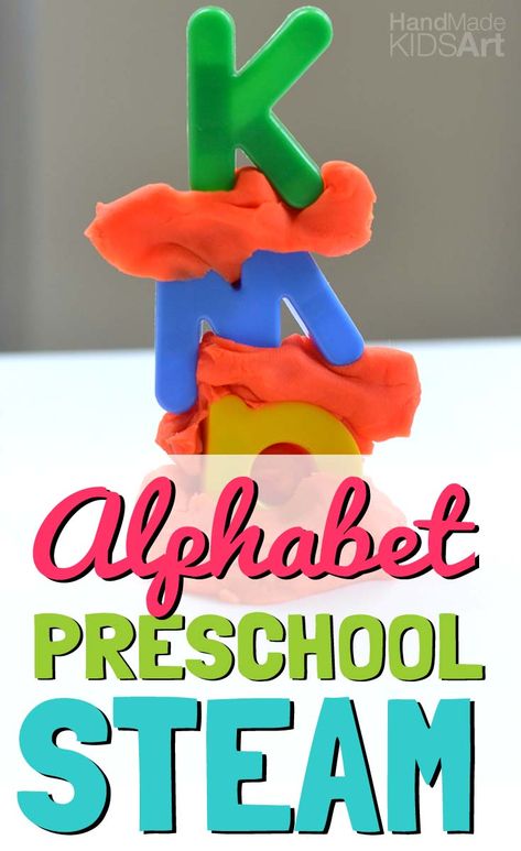 Easy Engineering for Preschoolers with Magnetic Letters - Kids STEAM Lab Math Activities For Preschoolers, Stem Preschool, Preschool Steam, Stem Activities Kindergarten, Engineering Challenges, Steam Lab, Stem Centers, Stem Building, Stem Activities Preschool