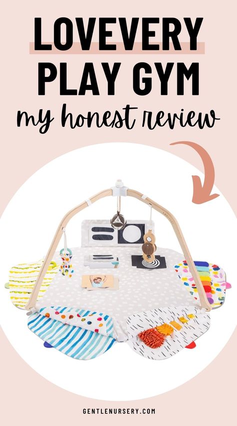 Lovevery Play Gym Review: A Mom’s Honest Thoughts Love Every Play Gym, Lovevery Play Gym, Baby Sensory Ideas 3 Months, Lovevery Toys, Baby Sensory Board, Stocking Stuffers For Baby, Motherhood Encouragement, Registry Ideas, Mommy Loves You