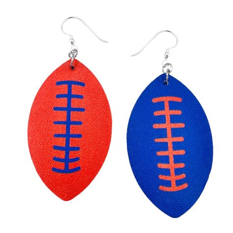 Free Football Earrings Svg Files For Cricut, Football Earring Svg Free, Football Earrings Cricut, Sport Earrings, Soccer Earrings, Plunder Football Earrings, Leather Football Earrings, Football Mom Gifts, Football Jewelry