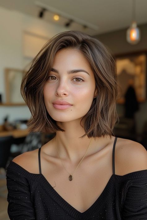 Reinvent yourself with these 15 short wavy bobs, ideal for anyone seeking a dramatic change in 2024. Each style offers a fresh start. English Names, Wavy Bob Haircuts, Short Wavy Bob, Hair Inspiration Short, Haircut Styles, Haircuts For Wavy Hair, Trending Haircuts, Short Hair Haircuts, Shoulder Length Hair