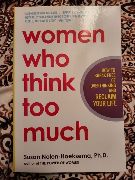 Women Who Think Too Much Book, Books About Femininity, Self Development Books Women, Books For Mental Health, Shein Coupons, Lisa Or Lena, Development Books, Empowering Books, Best Self Help Books