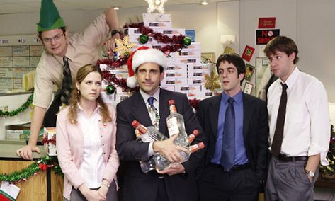 Office Christmas Episodes, Christmas Party Pictures, The Office Christmas, Party Planning Guide, Christmas Lesson, Christmas Episodes, Work Christmas Party, Jim Moriarty, Office Christmas Party