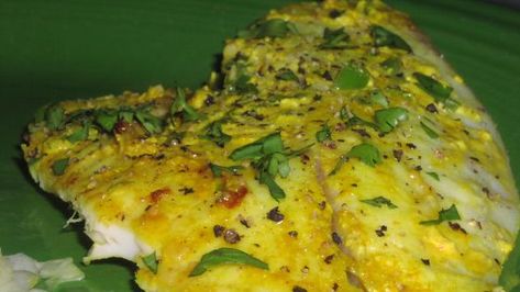 Indian Style Fish Recipe - Food.com Halibut Recipes, Tuna Melts, Natural Yogurt, Fish Recipe, Healthier Choices, Easy Entertaining, Crushed Garlic, Beach Cottage, Fresh Ginger