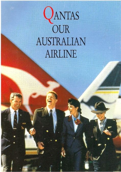 Qantas-Australian Airlines Merger Advert Qantas Airlines, Australian Airlines, Vintage Airline Posters, Vintage Airline, Airline Logo, International Airlines, Best Airlines, Frequent Flyer, Jet Age