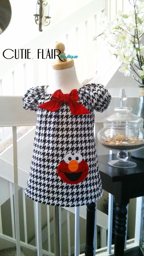 Elmo Dress, Elmo Birthday Dress, Sesame Street Dress, Elmo First Birthday Dress, Elmo Outfit, Elmo Baby, Fully Lined, Made to Order 12M-3T by cutieflair on Etsy https://www.etsy.com/listing/208391071/elmo-dress-elmo-birthday-dress-sesame Elmo Outfit, Elmo Dress, Sesame Street Dress, Sesame Street Birthday Party Ideas Boy, Elmo First Birthday, Baby Elmo, First Birthday Dress, Elmo Birthday Party, Sesame Street Birthday Party