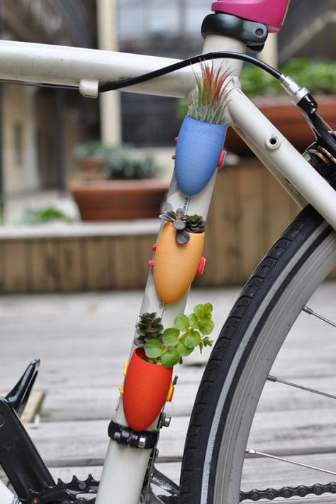 Plants On The Go Bike Planter, Tanaman Pot, Red Bike, Viborg, Plants Growing, Bike Mount, Garden Mini, I Want To Ride My Bicycle, Garden Containers