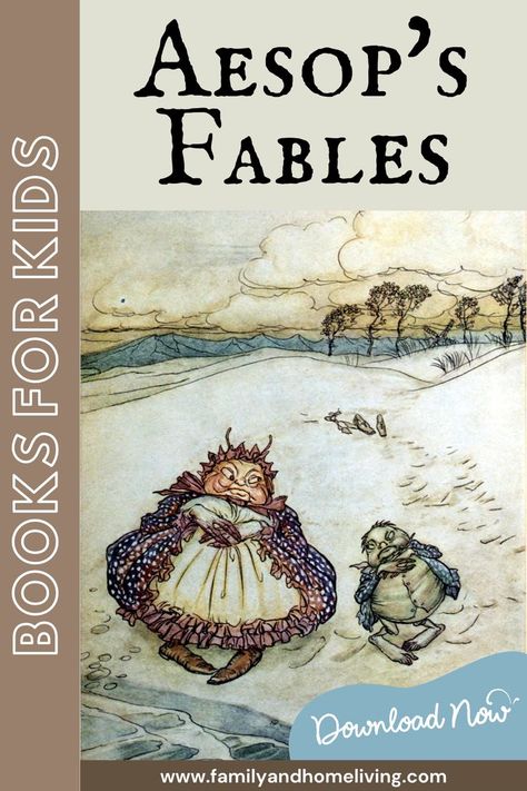 Free PDF download of Aesop's Fables The Ant And The Grasshopper, The Hare And The Tortoise, Hare And The Tortoise, The Boy Who Cried Wolf, Free Stories For Kids, Fable Books, Fable Stories, Beatrix Potter Books, The Fable