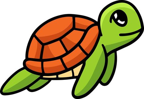 Sea Turtle Drawing, Turtle Cartoon, Cartoon Template, Turtle Images, Logo Fleur, Cartoon Turtle, Turtle Drawing, Coloring Pages Inspirational, Pokemon Coloring