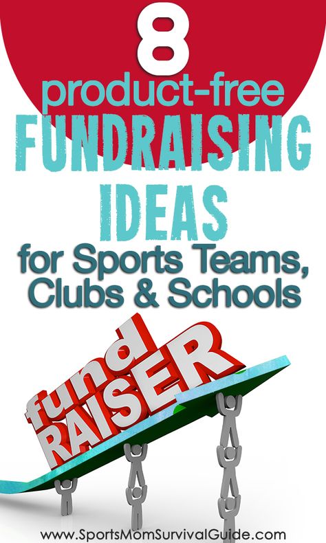 Tired selling stuff for fundraisers? Try a Product-Free Fundraising idea with your sports team, club or school. Booster Club Fundraisers Sports, Easy Fundraiser Ideas School Fundraisers, High School Booster Club Ideas, Football Team Fundraiser Ideas, Fundraiser Ideas Non Profit, Club Fundraiser Ideas, Sports Team Fundraisers, Booster Fundraising Ideas, Sports Booster Club Ideas