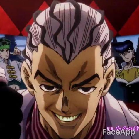 Mii Smiles | FaceApp | Know Your Meme Funny Jojo Faces, Jjba Low Quality Pics, Low Quality Jjba Images, Kira Yoshikage Funny Face, Jojos Bizzare Adventure Reaction Pic, Yoshikage Kira, Face Collage, Amazing Girlfriend, Jojo's Bizarre Adventure Anime