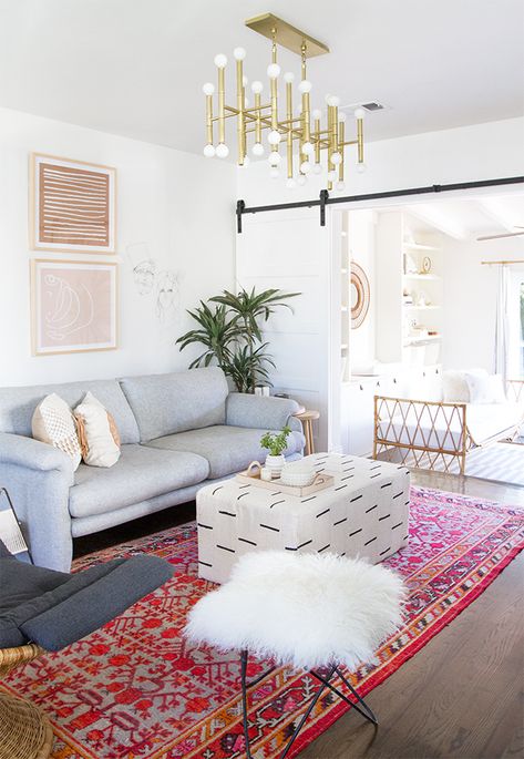 Baby Proof Living Room, Multi Furniture, Sarah Sherman, Cute Living Room, Baby Proof, Sarah Sherman Samuel, Modern Boho Decor, House Things, Living Room Remodel