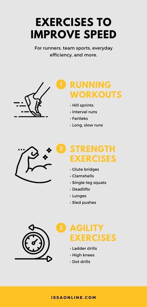 Exercises to Improve Speed: Training That Benefits Everyone | ISSA Increase Running Speed, Sprinter Workout, Improve Running Speed, How To Improve Running, Track Workout Training, Stamina Workout, Rugby Training, Speed Workout, Health And Fitness Expo