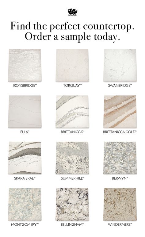 Dreaming of a countertop update? Find the perfect countertops for your space by seeing the beauty of Cambria. Cambria countertops are stunning, natural quartz designs that are maintenance free, stain resistant, and more durable than granite or marble. Order a countertop sample today. #quartzcountertops #countertopredo #countertopideas#kitchencountertops #kitchenremodel#kitchenisland #countertopupdate #countertoprefresh Countertop Update, Countertop Redo, Interior Paint Colors For Living Room, Cambria Quartz Countertops, Cambria Countertops, Interior Paint Colors Schemes, Cambria Quartz, Quartz Kitchen Countertops, Pintura Exterior