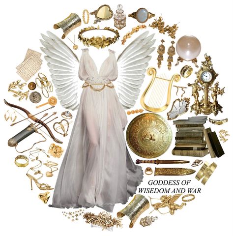 Goddess of Wisdom and War Outfit | ShopLook