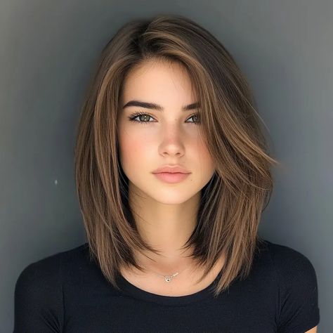 15 Butterfly Haircut Ideas For Girls: Fresh Styles for Summer Teen Haircuts Girls Long, Medium Length Girls Haircut, Teenager Haircut Girl, Girls Shoulder Length Haircut, Girls Medium Haircut, Girl Haircuts Medium, Haircut For Teenage Girl, Girl Haircut Ideas, Haircut Ideas For Girls