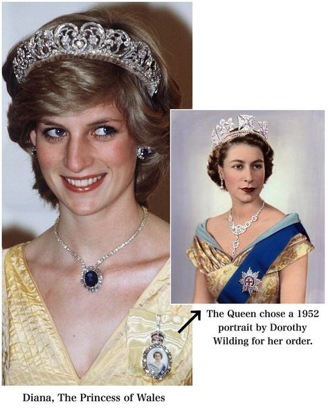 Royal Family Order, Queen Elizabeth Tiaras, Spencer Tiara, Young Queen Elizabeth Ii, Queen Elizabeth Jewels, Royal Family Jewels, State Banquet, Young Queen Elizabeth, Royal Crown Jewels