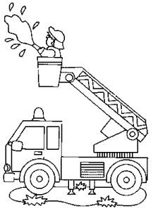 TOP25 Ausmalbilder - Fire Safety Preschool, Coloring Pages For Grown Ups, Shapes Preschool, Summer Coloring Pages, Truck Coloring Pages, Coloring Pages For Boys, Preschool Learning Activities, Kids Coloring Books, Fire Truck