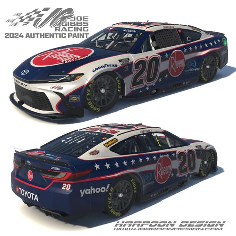 2024 JGR Christopher Bell Rheem RWB Camry Christopher Bell, Cool Old Cars, Nascar Cup, Old Cars, Nascar, Quick Saves