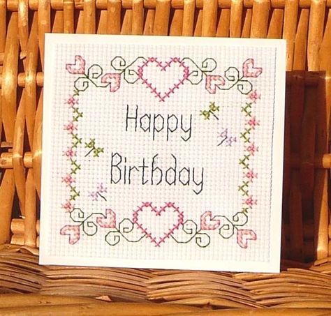 123 Cross Stitch, Stitched Cards, Santa Cross Stitch, Wedding Cross Stitch Patterns, Tiny Cross Stitch, Embroidery Cards, Xmas Cross Stitch, Cross Stitch Love, Pola Kristik