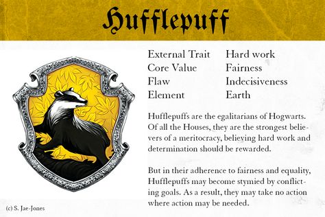 Moot Point — The Hogwarts House Matrix Harry Potter Houses Traits, Hogwarts House Traits, House Hufflepuff, Hogwarts Life, House Character, Hufflepuff Aesthetic, Harry Potter House, Hufflepuff Pride, Hufflepuff House