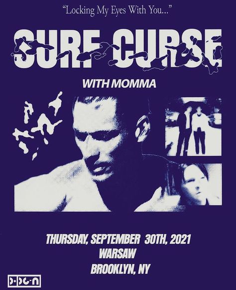 Surf Curse Poster, Surf Curse, Masonic Lodge, Concert Poster, Photo Wall Collage, Concert Posters, Wall Collage, Poster Wall, See You