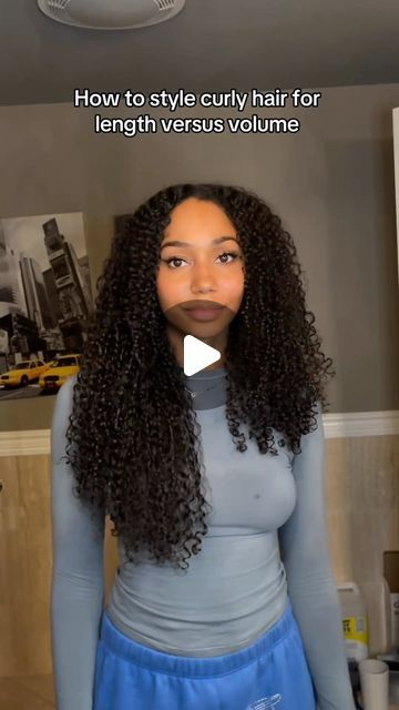 Curly Hair 👑 on Instagram: "The length-n-lock is recommended for hair types 3b-4c,   @chlofoster5 #lengthnlock #moonlitringlets #shrinkage #curlyhairroutine #curlyhairtutorial" Shrinkage Natural Hair, 3b Curly Hair, Type 4c Hairstyles, Hair Shrinkage, Curly Hair Tutorial, Curly Hair Routine, Tax Refund, 4c Hairstyles, Hair Routines