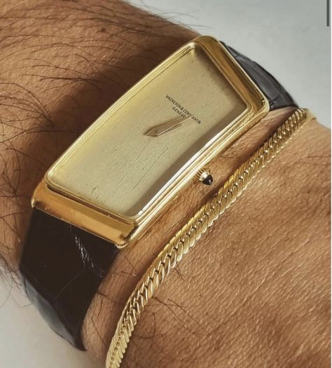 Retro Watches, Vacheron Constantin, Vintage Watches For Men, Dope Jewelry, Classy Jewelry, Stylish Watches, Mode Inspo, Dream Jewelry, Mode Style