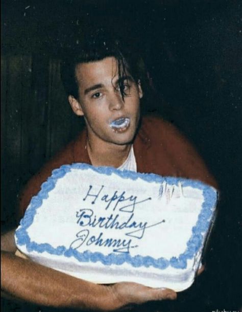 Happy Birthday Johnny Depp, Johnny Depp Happy Birthday, Young Johnny Depp Aesthetic, Johnny Depp Aesthetic, Johnny Depp Birthday, Johnny Depp Young, Johnny Depp Poster, Happy Birthday Johnny, Johnny Depp 90s