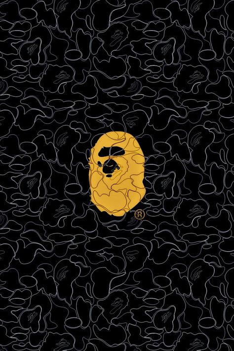 A Bathing Ape Black Ape Wallpaper, Backgrounds Dope, Bape Wallpaper Iphone, Supreme Iphone Wallpaper, Hype Wallpaper, Beast Wallpaper, Hypebeast Wallpaper, Supreme Wallpaper, Iphone Lockscreen Wallpaper