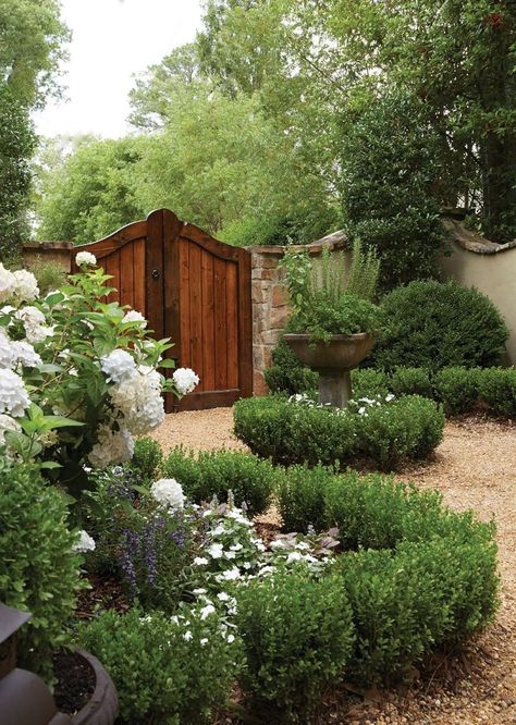 Friday Inspiration: The Outdoors + The Heart of the Home - Studio McGee Tuscan Garden, Southern Garden, Garden Entrance, Walled Garden, Garden Shrubs, Garden Types, Have Inspiration, Mediterranean Garden, The Secret Garden