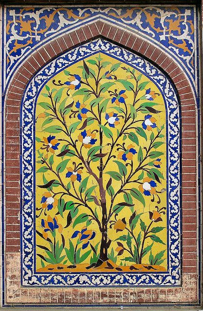 https://flic.kr/p/4FvfSb | Pakistan - 113 Lahore Old City Wazir Khan Mosque Truckart Pakistan, Wazir Khan Mosque, Mosque Carpet, Pakistan Art, Pakistani Art, Mughal Art Paintings, Mughal Architecture, Mosque Art, Persian Art Painting