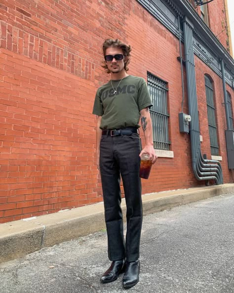 Zachary Ervie on Instagram: “honky tonk” New York Hipster, Western Style Outfits, Honky Tonk, Men Street, Streetwear Men Outfits, Stage Outfits, 80s Fashion, Mens Street Style, Mens Fashion Casual