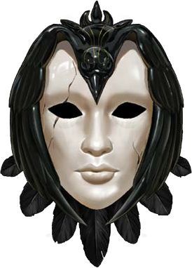 Matron Of Ravens, Raven Queen Dnd, The Raven Queen, Shadar Kai, Raven Mask, Holy Symbol, Ancient Goddesses, Raven Queen, Vox Machina