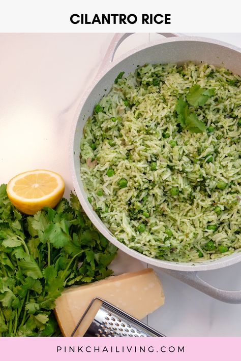 Rice Recipe Instant Pot, Instant Pot Cilantro Lime Rice, Cilantro Rice Recipe, Coriander Rice, Coriander Recipes, Leftover Rice Recipes, Cilantro Lime Rice Recipe, Recipe Instant Pot, Recipe Rice