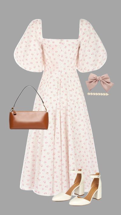 #pink #cottagecore #girlyaesthetic #modestfashion #dress #aesthetic #jesus #jesuslovesyou Feminine Clothes Aesthetic, Selena Gomez Aesthetic Lyrics, Aesthetic Selena Gomez, Selena Gomez Aesthetic, Aesthetic Jesus, Aesthetic Face, Pink Cottagecore, Aesthetic Funny, Looks Pinterest